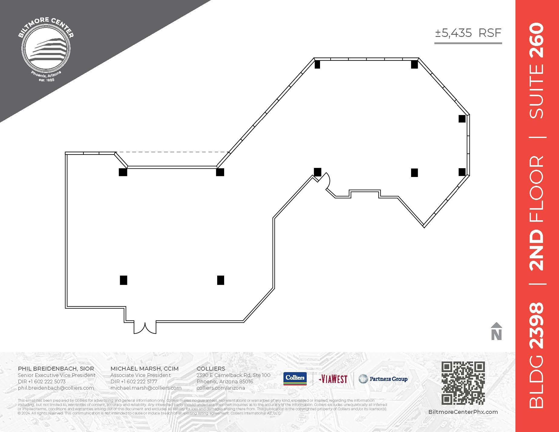 2398 E Camelback Rd, Phoenix, AZ for lease Floor Plan- Image 1 of 1