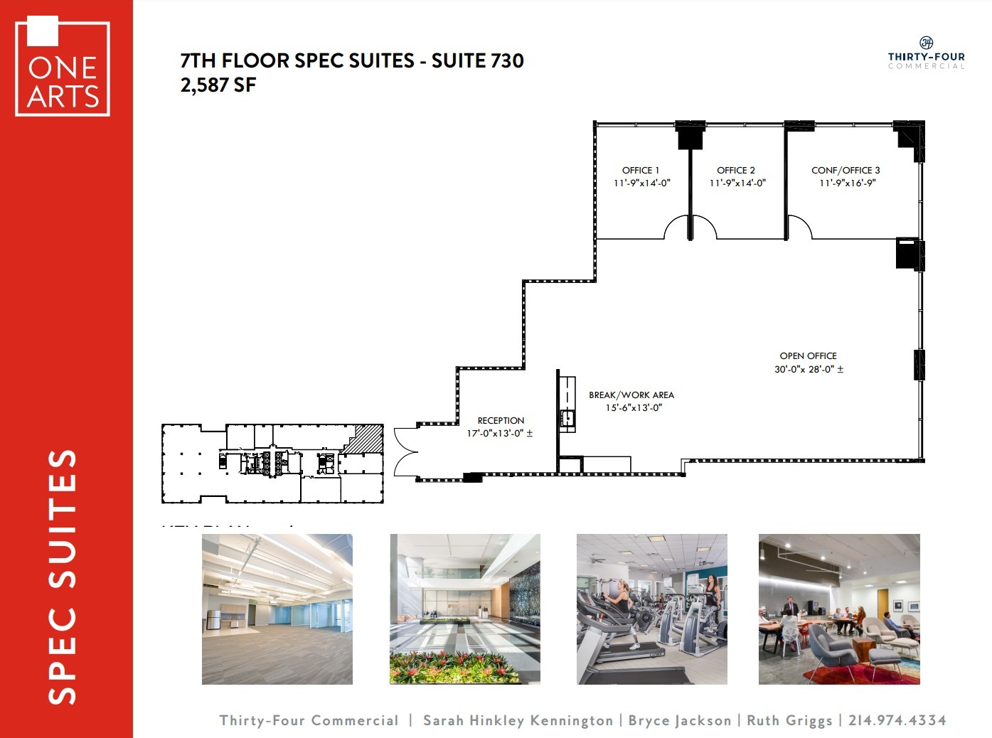 1722 Routh St, Dallas, TX for lease Floor Plan- Image 1 of 1