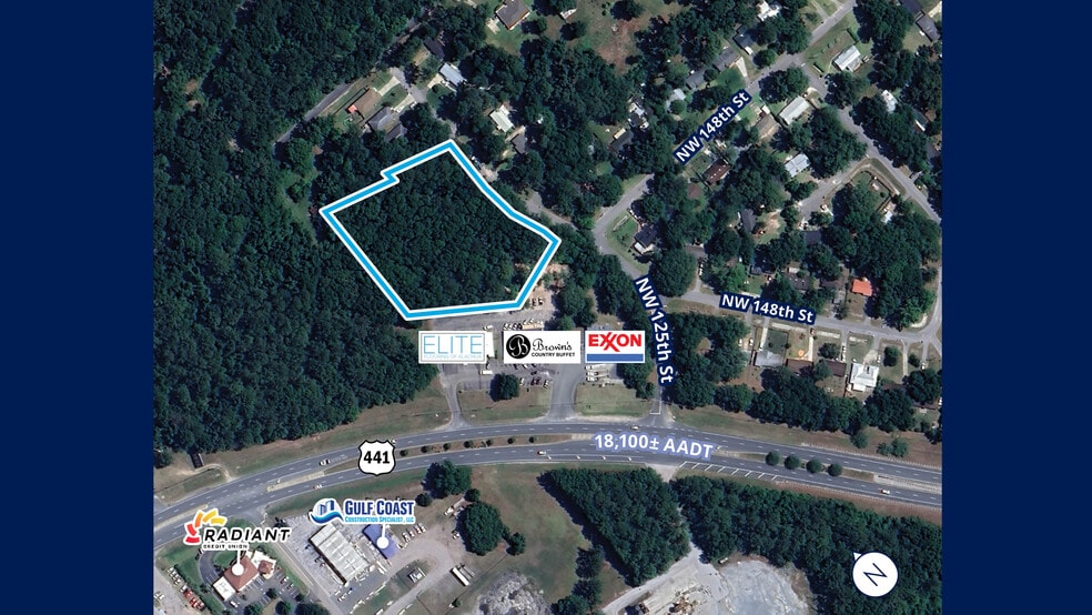 NW 125 St, Alachua, FL for sale - Aerial - Image 2 of 7