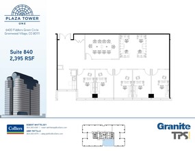 6400 S Fiddlers Green Cir, Greenwood Village, CO for lease Floor Plan- Image 2 of 2