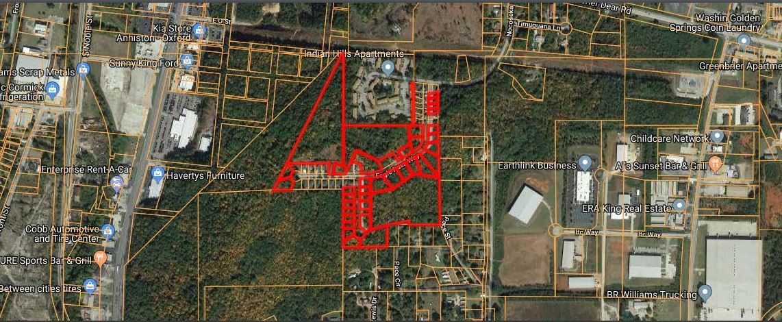 1000 Eagle Pass Way, Anniston, AL for sale Plat Map- Image 1 of 1