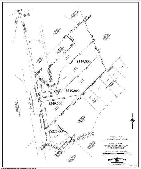 3.912 Acres Meador Road, Conroe, TX for sale - Building Photo - Image 2 of 2