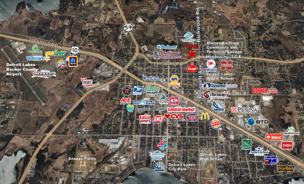 100 Richwood Rd, Detroit Lakes, MN for lease - Building Photo - Image 3 of 4