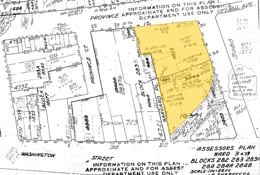 10-24 School St, Boston, MA for lease - Plat Map - Image 2 of 6