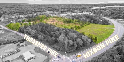 1963 or with 1969, Hixson, TN - AERIAL map view - Image1