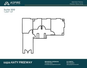 11511 Katy Fwy, Houston, TX for lease Floor Plan- Image 1 of 1