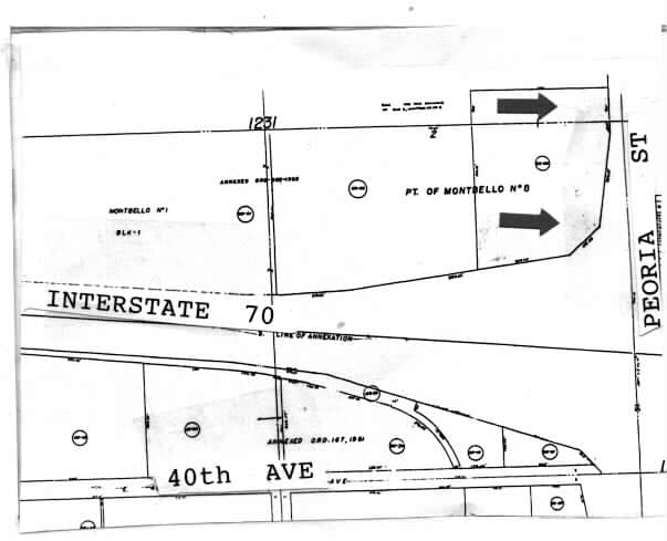 4411 Peoria St, Denver, CO for sale - Plat Map - Image 3 of 8