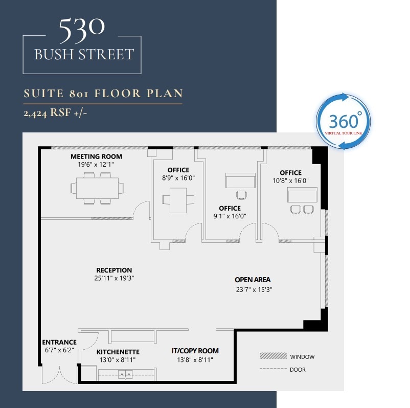 530 Bush St, San Francisco, CA for lease Floor Plan- Image 1 of 1