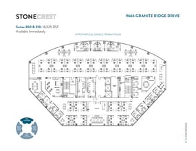 9655 Granite Ridge Dr, San Diego, CA for lease Floor Plan- Image 2 of 2