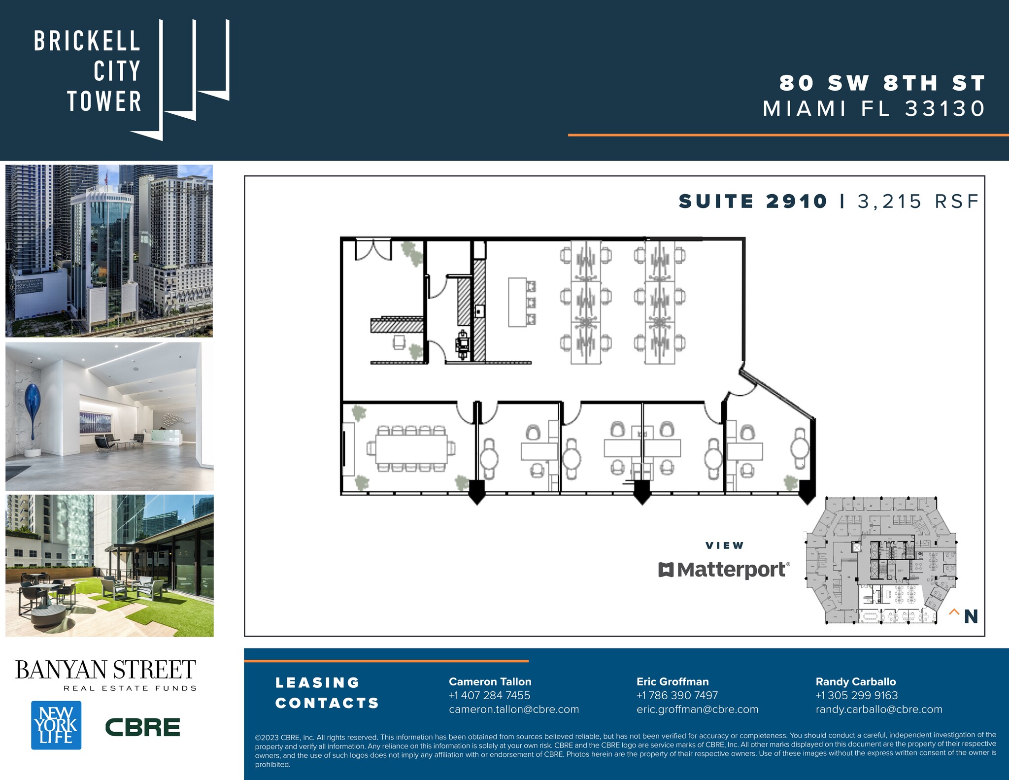 80 SW 8th St, Miami, FL for lease Site Plan- Image 1 of 7