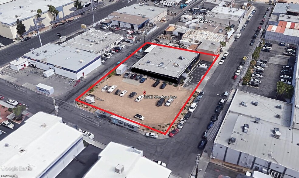 2600-2675 Western Ave, Las Vegas, NV for sale - Aerial - Image 1 of 1