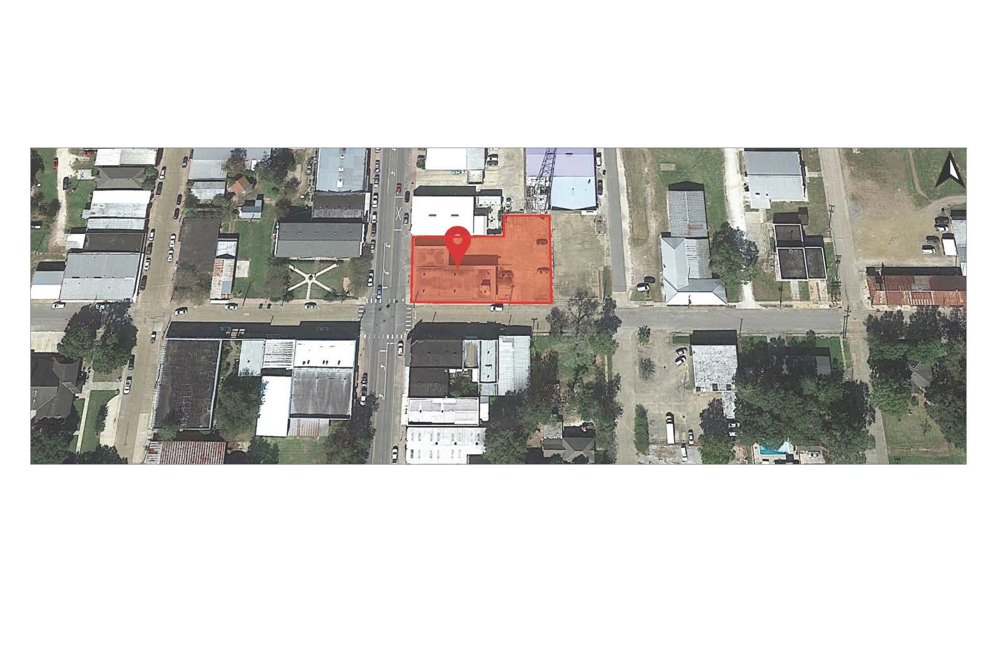 101 N Adams St, Welsh, LA for sale Aerial- Image 1 of 1