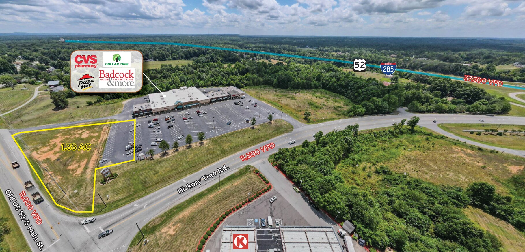 189 Hickory Tree Rd, WinstonSalem, NC 27107 OutparcelMidway