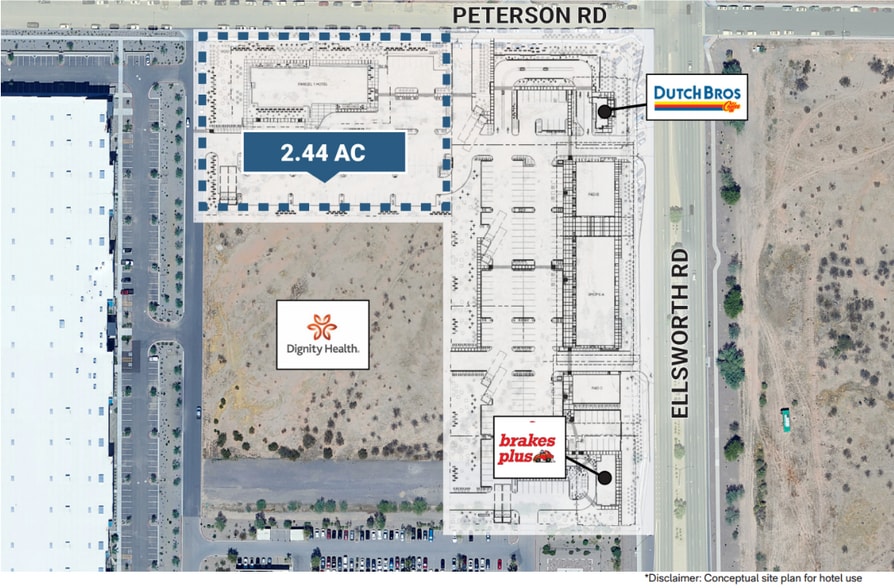 NWC Elliot Road & Ellsworth Road, Mesa, AZ for sale - Building Photo - Image 2 of 3