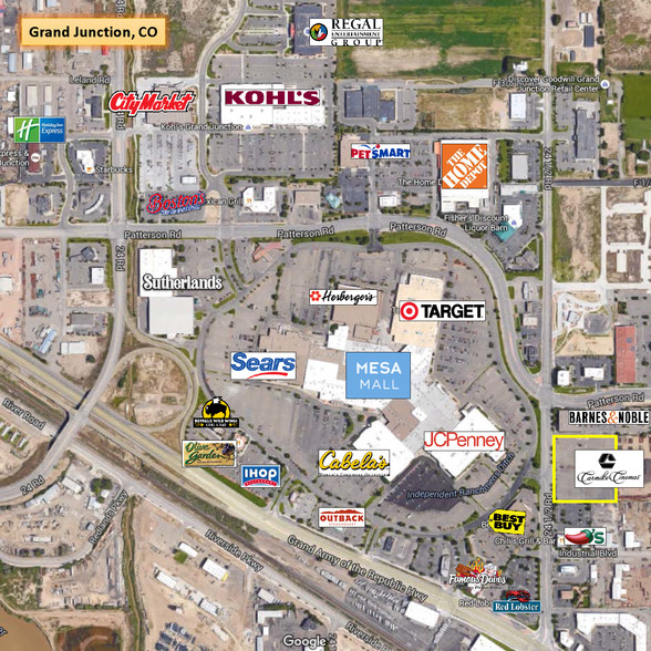 598 24 1/2 Rd, Grand Junction, CO for lease - Aerial - Image 3 of 3