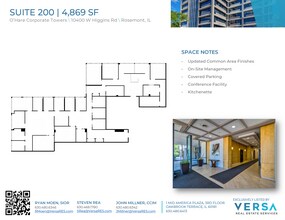 10400 W Higgins Rd, Rosemont, IL for lease Floor Plan- Image 1 of 1