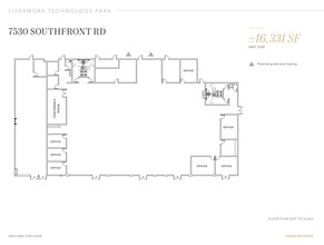 7633 Southfront Rd, Livermore, CA for lease Floor Plan- Image 1 of 1