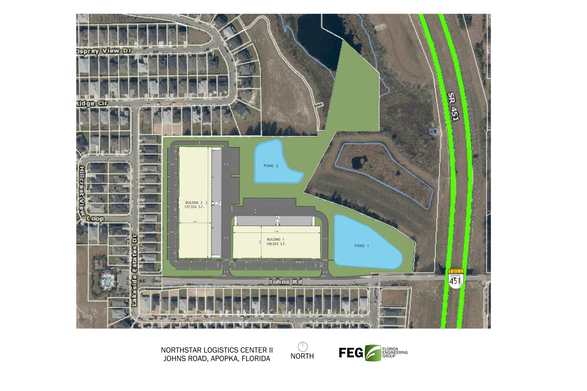 735 Johns Rd, Apopka, FL for lease Site Plan- Image 1 of 1