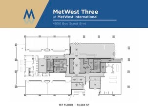 4010 W Boy Scout Blvd, Tampa, FL for lease Floor Plan- Image 1 of 1