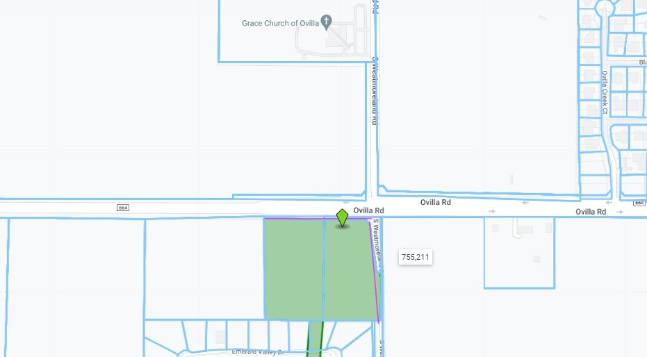 SWC Ovilla Road & S. Westmoreland Road, Ovilla, TX for sale - Plat Map - Image 2 of 2