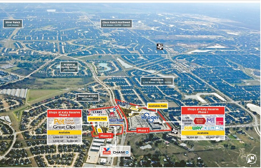FM 1463 & Spring Green Blvd, Katy, TX for lease - Building Photo - Image 1 of 2