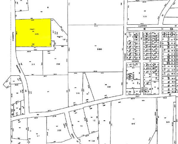 1359 Ellsworth Industrial Dr, Atlanta, GA for lease - Plat Map - Image 2 of 6