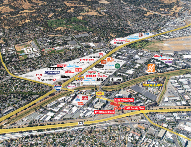 1400 Willow Pass Rd, Concord, CA for lease - Building Photo - Image 1 of 1