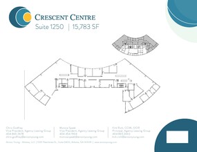 100 Crescent Center Pky, Tucker, GA for lease Floor Plan- Image 1 of 1