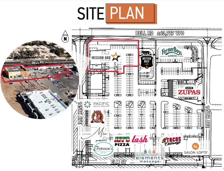 14487 W Bell Rd, Surprise, AZ for sale - Building Photo - Image 3 of 4