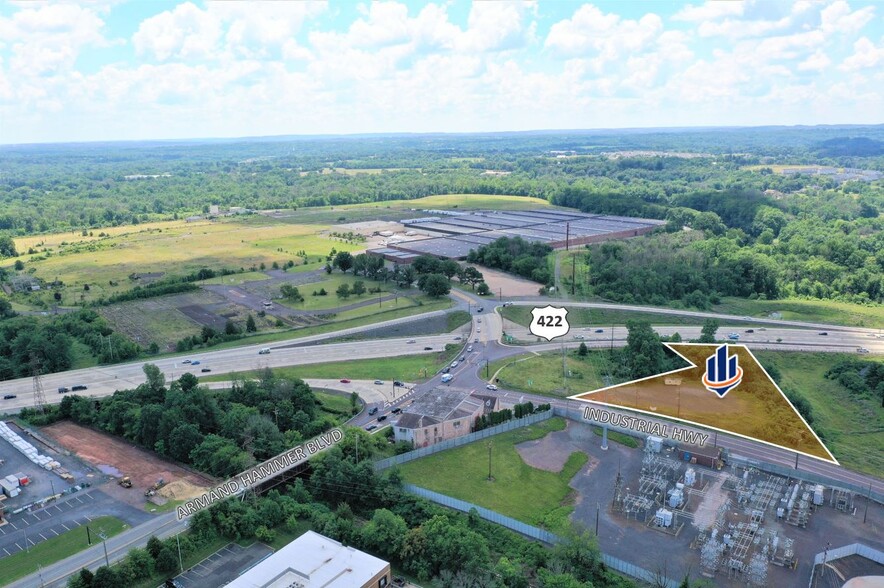 Lots 7 & 13 Industrial Hwy, Pottstown, PA for sale - Aerial - Image 2 of 5