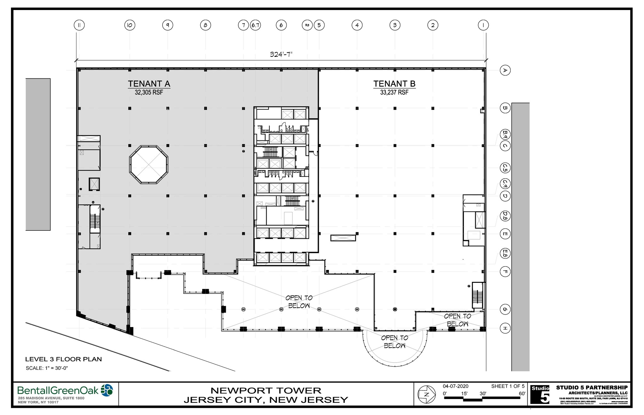 525 Washington Blvd, Jersey City, NJ for lease Floor Plan- Image 1 of 5