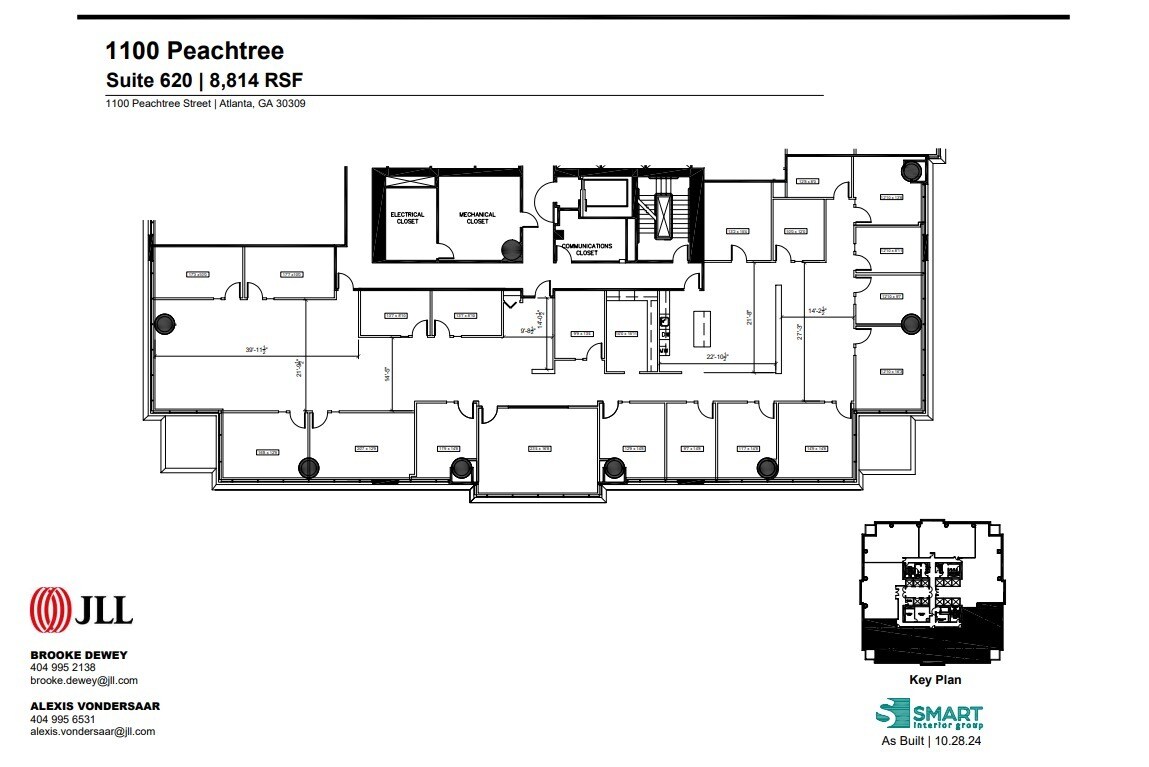 1100 Peachtree St NE, Atlanta, GA for lease Floor Plan- Image 1 of 1