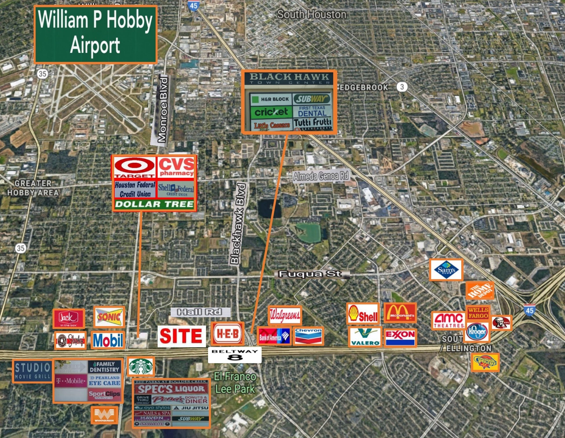 S Sam Houston Parkway 77075, Houston, TX, 77075 Commercial Land For
