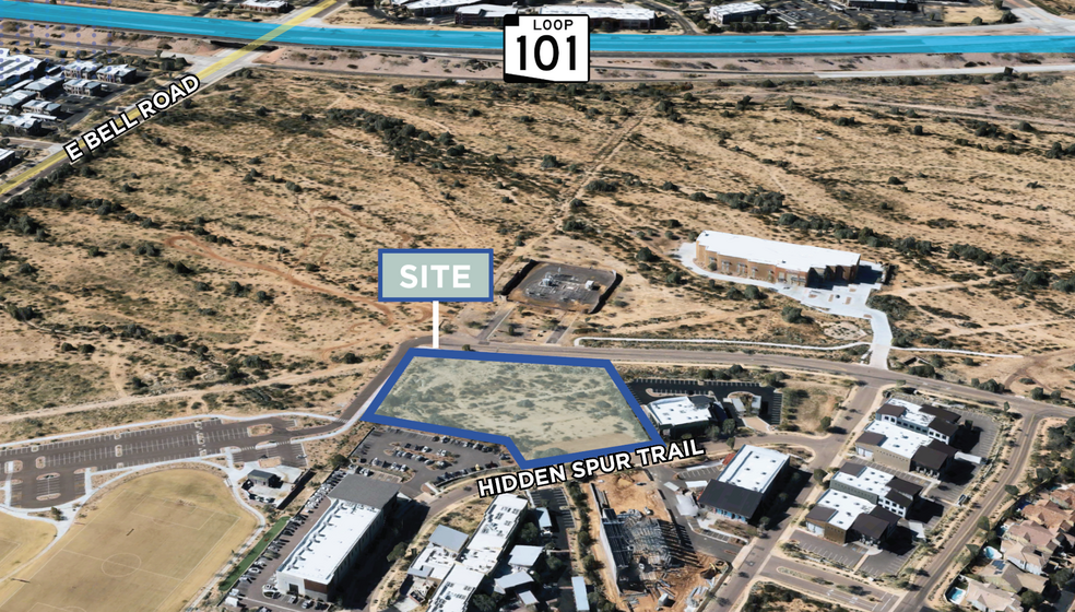 9167 E Hidden Spur Trl, Scottsdale, AZ for sale - Aerial - Image 1 of 4