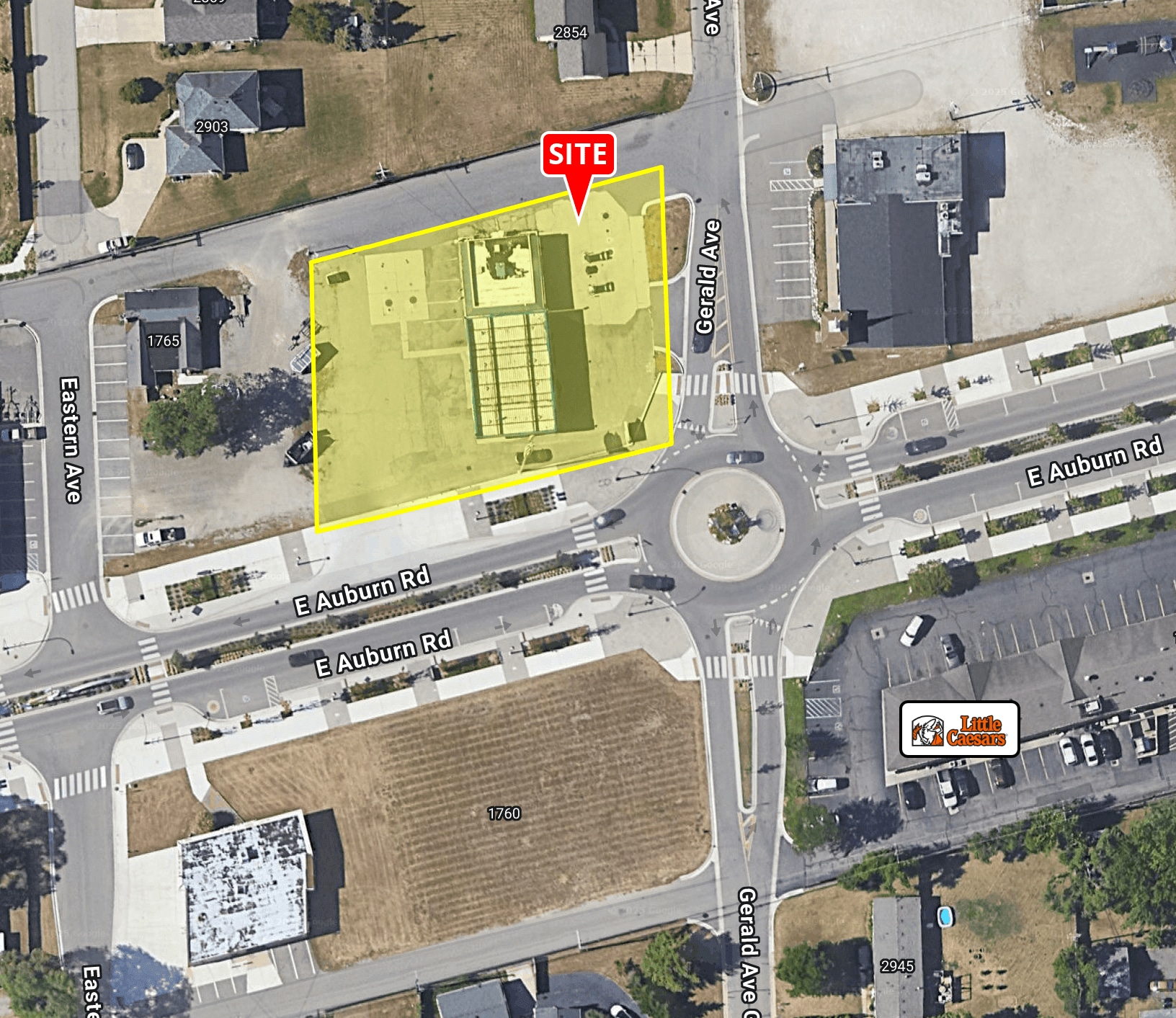 1799 E Auburn Rd, Rochester Hills, MI for sale Aerial- Image 1 of 3