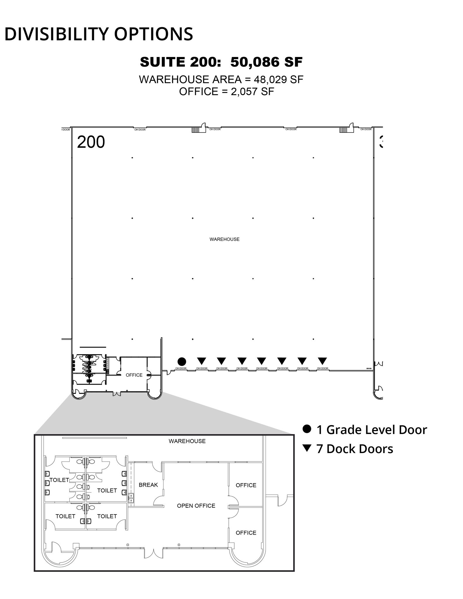 5302 W Buckeye Rd, Phoenix, AZ for lease Floor Plan- Image 1 of 1