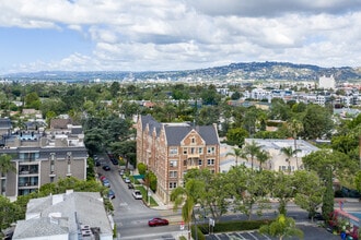 601 N Rossmore Ave, Los Angeles, CA - Aerial  map view