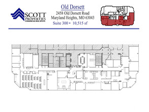 2458 Old Dorsett Rd, Maryland Heights, MO for lease Floor Plan- Image 1 of 19