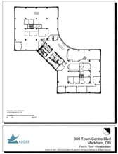300 Town Centre Blvd N, Markham, ON for lease Floor Plan- Image 1 of 1