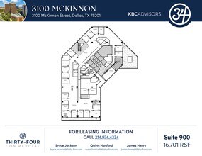 3100 McKinnon St, Dallas, TX for lease Floor Plan- Image 1 of 1