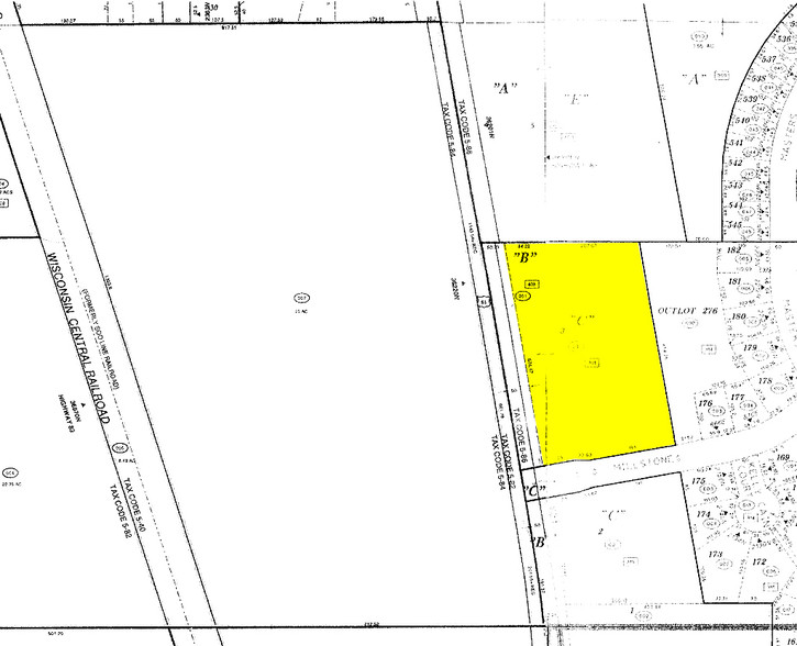 2159-2219 N Route 83, Round Lake Beach, IL for lease - Plat Map - Image 3 of 3