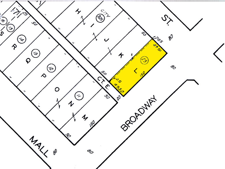 1460 4th St, Santa Monica, CA for lease - Plat Map - Image 2 of 3