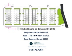 4300-4314 NW 120th Ave, Coral Springs, FL for lease Site Plan- Image 1 of 6