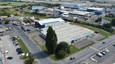 36 Oldmedow Rd, Kings Lynn, NFK - AERIAL  map view - Image1