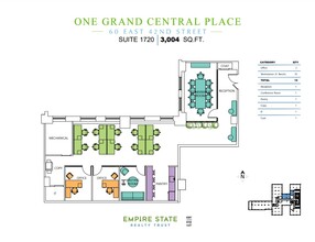 60 E 42nd St, New York, NY for lease Floor Plan- Image 1 of 11