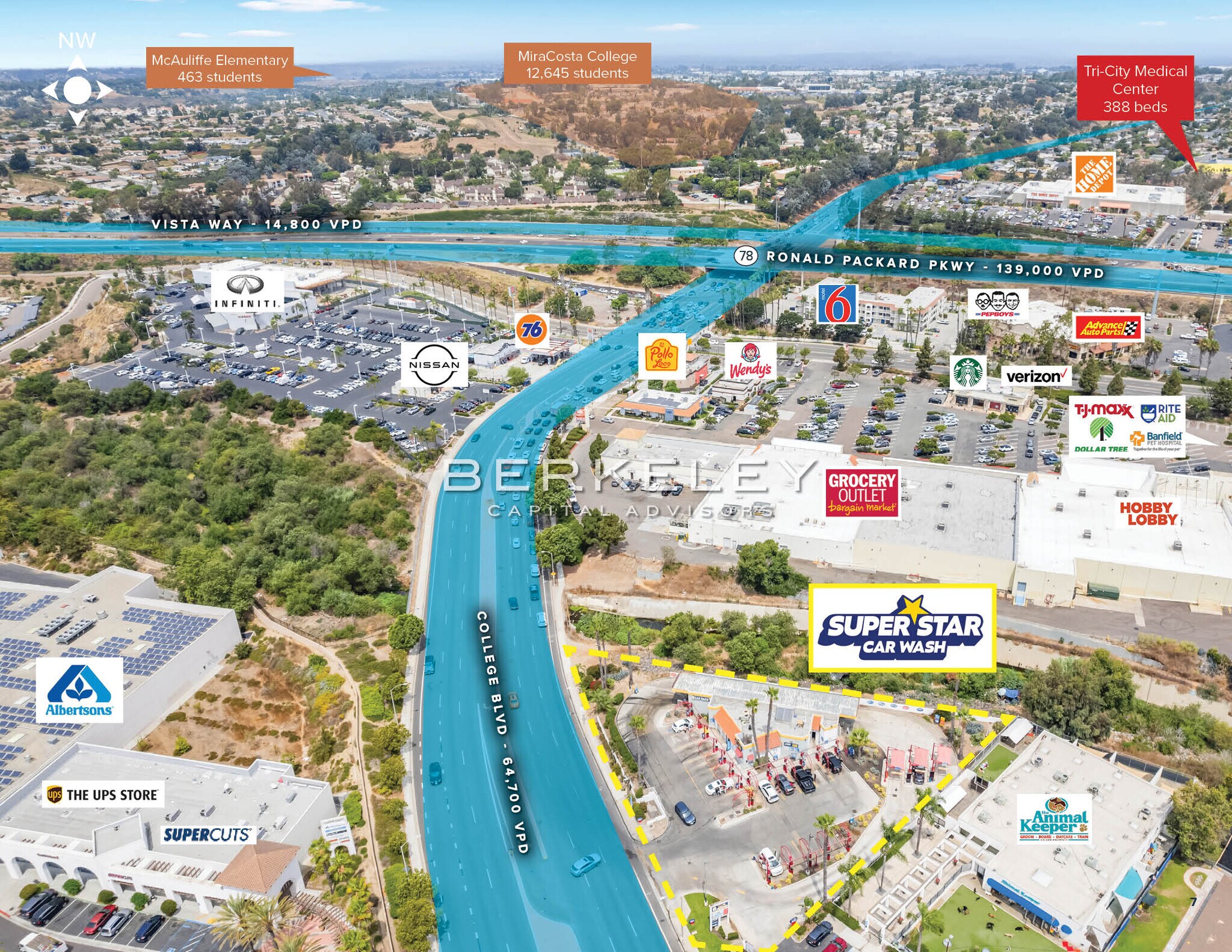 3528 College Blvd, Oceanside, CA 92056 Super Star Car Wash 20 Yrs