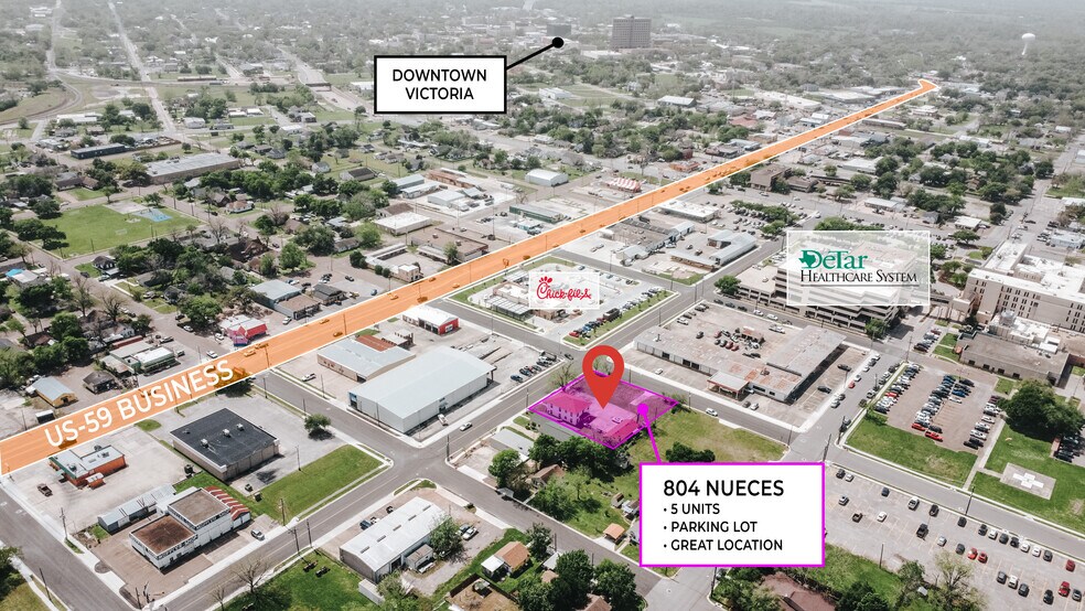 804 E Nueces St, Victoria, TX for sale - Primary Photo - Image 1 of 1