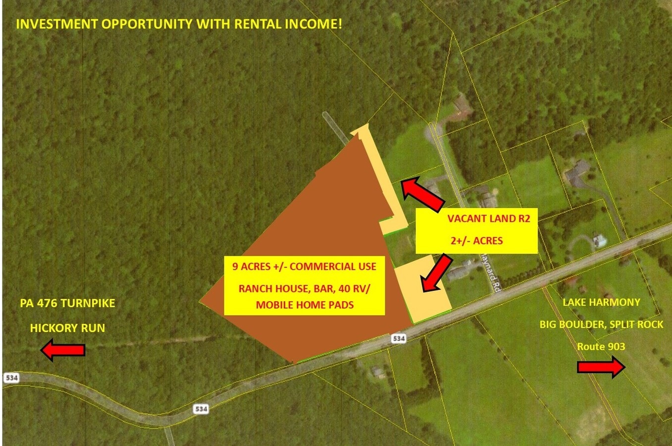 State Route 534, Albrightsville, PA 18210