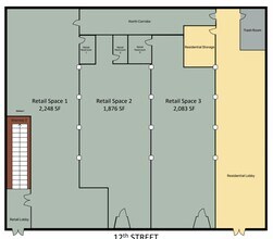 316 12th St, Oakland, CA for lease Floor Plan- Image 1 of 1