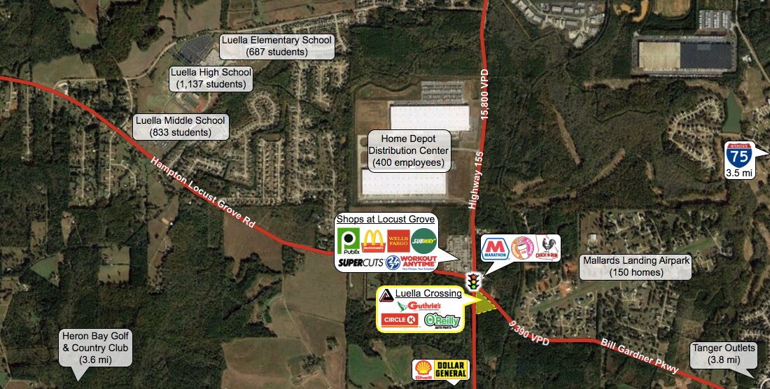 Highway 155 & Bill Gardner Parkway, Locust Grove, GA 30248
